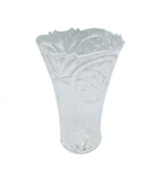 24 Bulk Clear Plastic Vase 12x20cm