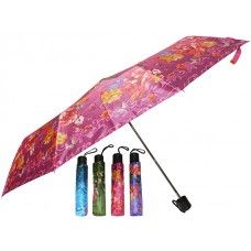 48 Bulk Women's Super Mini TrI-Fold Umbrellas