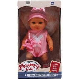 12 Bulk 11" Baby Doll W/ In Window Box, 2 Assrt Clrs