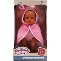 6 Bulk Baby Doll W/  & Accss In Window Box