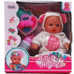 12 Bulk Soft Baby Doll In Window Box, 2 Assrt Clrs