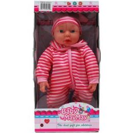 12 Bulk 13.5"baby Doll In Dow Box, 2 Assrt Clrs