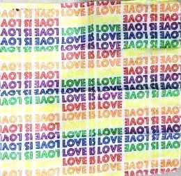 24 Bulk Rainbow Color Love Is Love Bandana