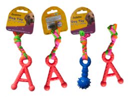 48 Bulk Tpr Rope Dog Toy