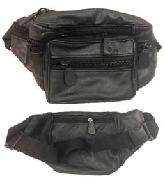 24 Bulk Wholesale Faux Leather Waist Pack/belt Wallet/fanny Pack