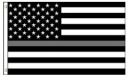 24 Bulk Wholesale Gray Line Usa Flags
