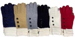 24 Bulk Wholesale Knitted Winter Texting Glove
