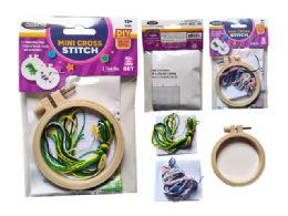 96 Bulk Craft Mini Cross Stitch Set