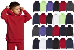 12 Bulk Billionhats Kid's Cotton Hoodie Sweatshirt