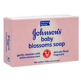 96 Bulk 100gm Johnsons Baby Soap Blossom