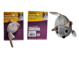 144 Bulk Plush Mouse Toy With Sound