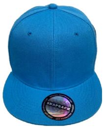 24 Bulk Wholesale Snapback Baseball Cap/hat Royal Blue Color