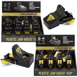 24 Bulk Jaw Mouse Trap Abs Plastic Small 2 Asst Styles Ea In 12pc Pdq