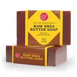 24 Bulk 4oz Raw Shea Butter Soap