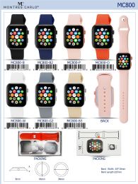 12 Bulk Digital Watch - MC800-R assorted colors