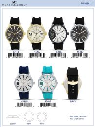 12 Bulk Men's Watch - 45419 assorted colors