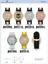 12 Bulk Men's Watch - 53953 assorted colors