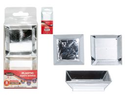 96 Bulk 8-Piece Plastic Appetizer Plates