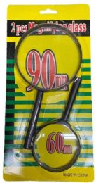 24 Bulk Wholesale 24 Pcs Magnifying Glass One Small One Large