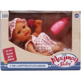 12 Bulk Baby Doll W/  Accss In Window Box, 2 Assrt