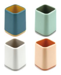 48 Bulk Macaron Pencil Holder
