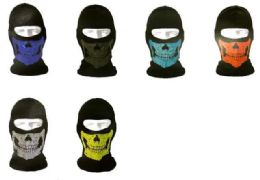 24 Bulk Wholesale Ninja Face Mask Skull Face
