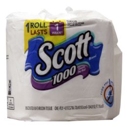 45 Bulk Scott Bath Tissue 1000 Sheets