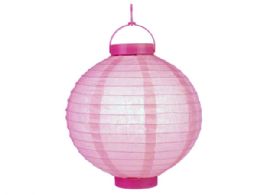36 Bulk Pink Paper Hanging Lantern