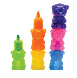 24 Bulk Gummy Bear Stackable Highlighters