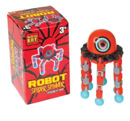 24 Bulk Robot Spider Spinning Fidget Toys
