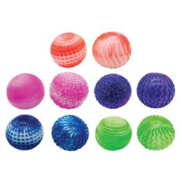 24 Bulk Multi Textured Squeeze Ball