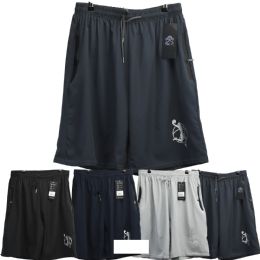 12 Bulk Men's Shorts Athletic Wear Dunk Logo Assorted Color S/m