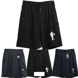12 Bulk Men's Shorts Athletic Wear Basketball Assorted Color L/xl
