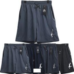 12 Bulk Men's Shorts Athletic Wear Dunk Logo Assorted Color L/xl