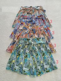 12 Bulk Women's Shorts Ruffled Style Floral Print S/m