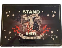 20 Bulk Retro Metal Tin Sign Wall Poster Stand For The Flag