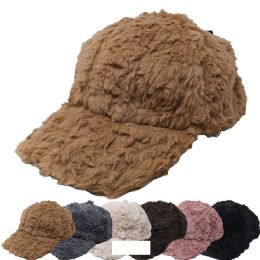 12 Bulk Women's Winter Sherpa Cap Style Knitted Hats With Fleece Lining In Mixed Colors
