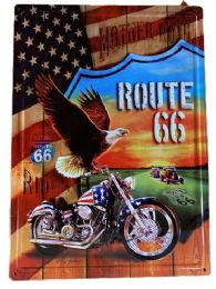 20 Bulk Retro Metal Tin Sign Wall Poster Route 66