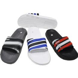 48 Bulk Men's Slipper Summer Sport Design