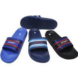 48 Bulk Men's Slipper Summer Sport Design