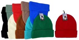 36 Bulk Wholesale Neon Color Knitted Winter Hat