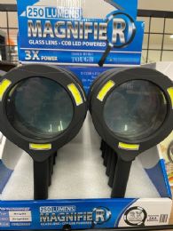 48 Bulk Lumens Light Up Magnifying Glass