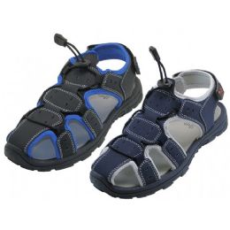 24 Bulk Youth Back Strap  Touch Closure Sandals