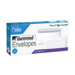 24 Bulk #10 Security Envelopes Gummed