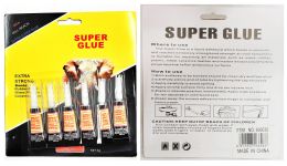 72 Bulk 6 Piece Super Glue