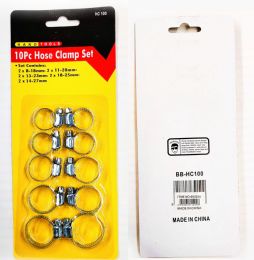 120 Bulk Hose Clamp Set 10 Piece