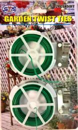 72 Bulk 2 Piece Garden Twist Ties
