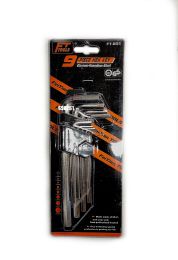 36 Bulk Universal Hex Key Allen Wrench Set 9 Piece