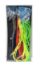 480 Bulk Round Assorted Color Shoelaces 54 Inches Casual Formal