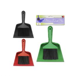 24 Bulk Mini Brush And Dust Pan Set